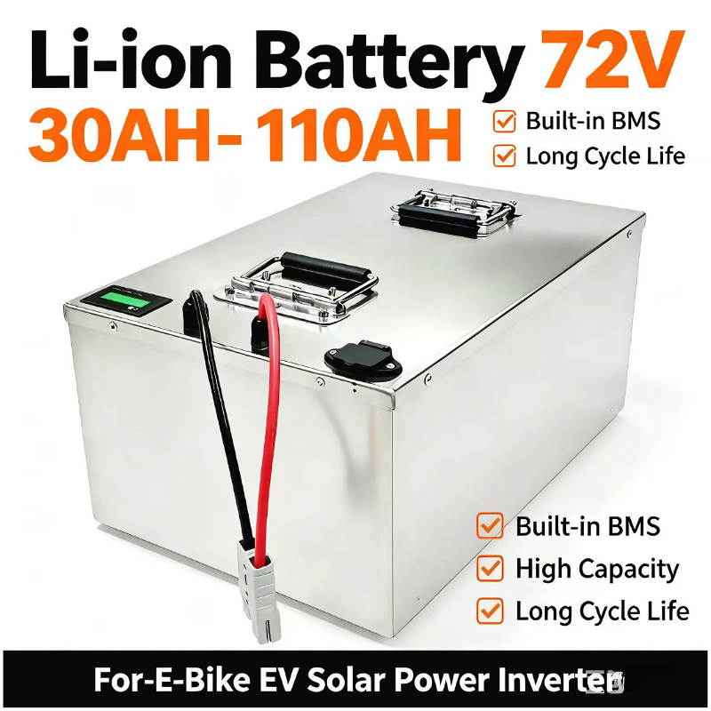 72V 40Ah Lifepo4 Battery Pack - 72V Lityum Pil 110Ah, Trolling Motor,