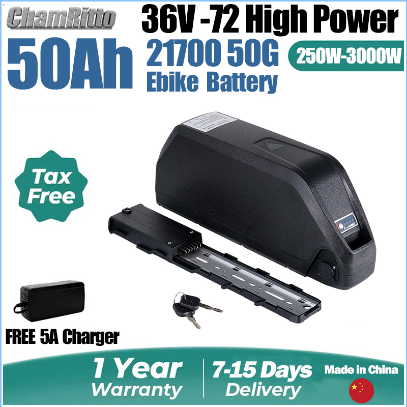 72V 50Ah 21700 Lithium Battery - 48V 30AH Elektrikli Bisiklet Bataryası 21700