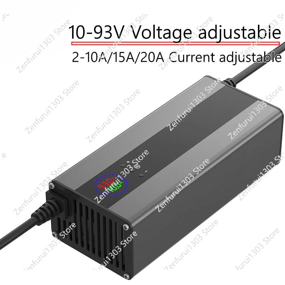 15A Akım Voltajı Ayarlanabilir - 72V 15A Fast Charger incelemesi ve fiyatı