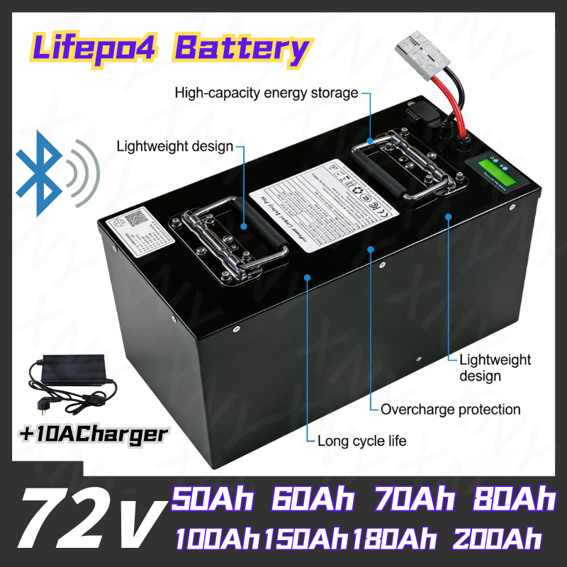 XNY-72V Lityum Pil LifePo4 50A - 72V 40Ah Lifepo4 Battery Pack incelemesi ve fiyatı