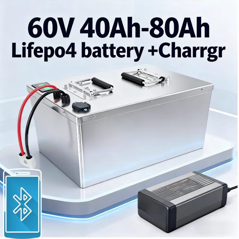 60V LiFePO4 Pil 40Ah 50Ah 60Ah - 60V 50Ah Electric Scooter Battery incelemesi ve fiyatı