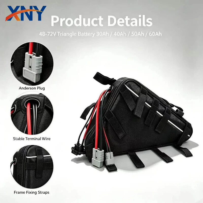 Elektrikli Bisiklet 36v 48v 52 - 72V 50Ah 21700 Lithium Battery incelemesi ve fiyatı