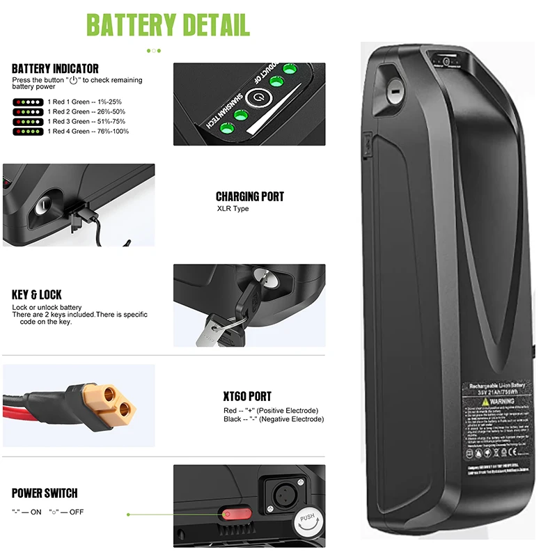 E-bisiklet Bataryası 21700 Hai - 72V 50Ah 21700 Lithium Battery incelemesi ve fiyatı