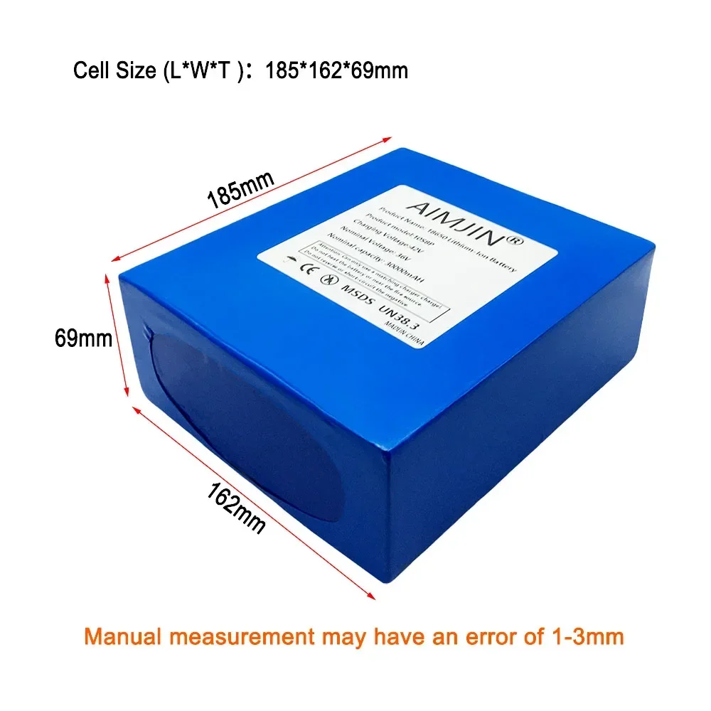 k 36V 30Ah 10S8P 18650 A sınıf - 72V 40Ah Lifepo4 Battery Pack incelemesi ve fiyatı