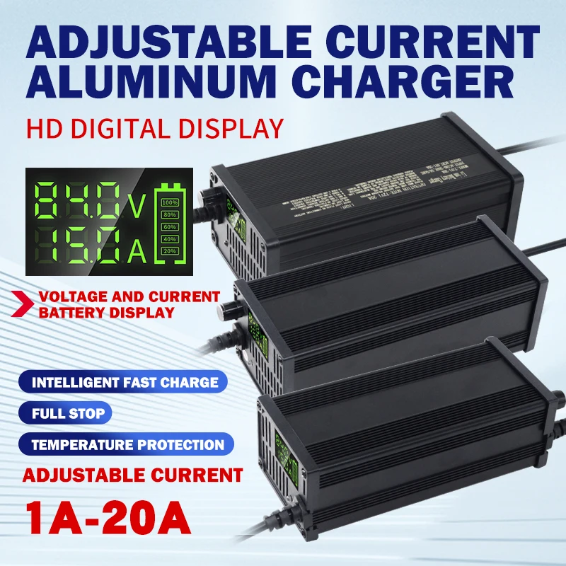 72V Ayarlanabilir Lityum Pil Ş - 72V 15A Fast Charger incelemesi ve fiyatı